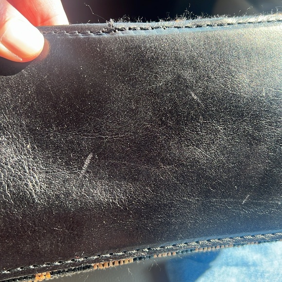 Patricia Nash Aria Shopper Tribal Weave Black and Brown Top Handle Crossbody - Picture 9 of 16